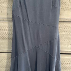 Ann Taylor 2P Symmetrical Navy dress